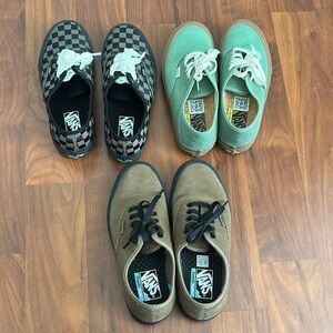 Unisex Vans 3 packs Authentic Sneakers
